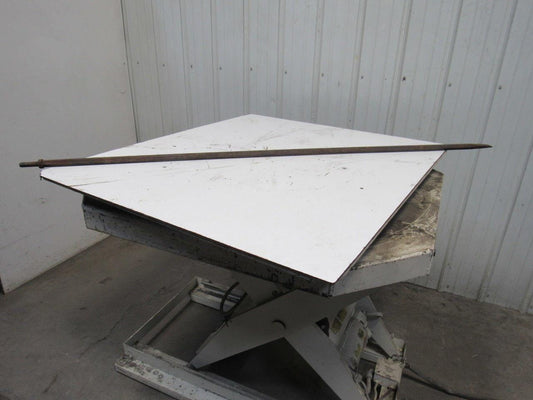 7/8" Hex Shaft 1" Wide Flat Air Chisel 72" (6') OAL