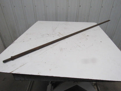 7/8" Hex Shaft 1" Wide Flat Air Chisel 72" (6') OAL