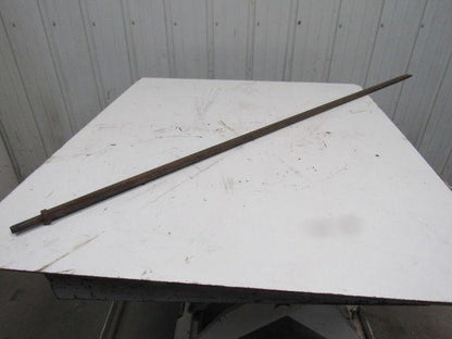7/8" Hex Shaft 1" Wide Flat Air Chisel 72" (6') OAL