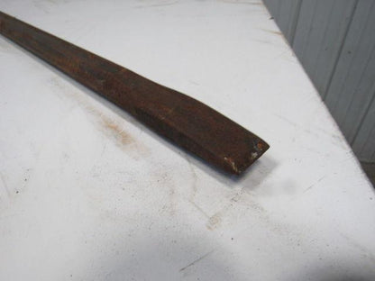 7/8" Hex Shaft 1" Wide Flat Air Chisel 72" (6') OAL