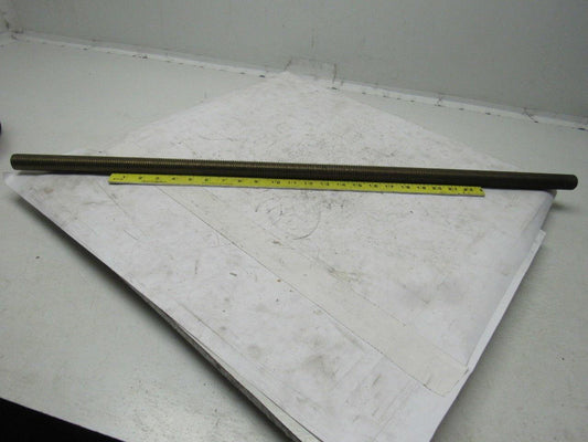 Brass Fully Threaded Rod 1"-8 Thread Size 35" Length Right Hand Threads