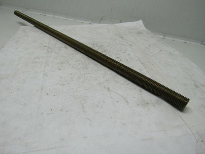 Brass Fully Threaded Rod 1"-8 Thread Size 35" Length Right Hand Threads