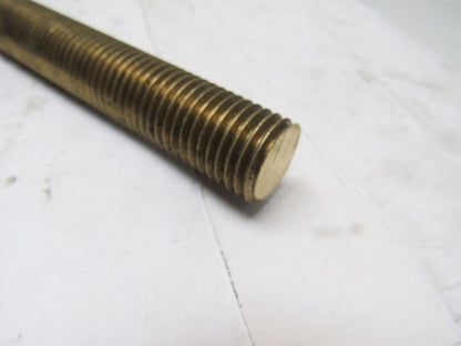 Brass Fully Threaded Rod 1"-8 Thread Size 35" Length Right Hand Threads