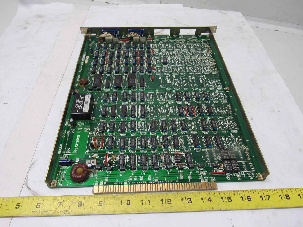 Okuma E0241-653-101 Opus 5000 RS Board PLC Card From LC20-2ST