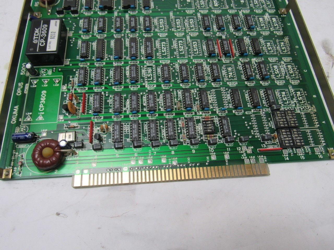 Okuma E0241-653-101 Opus 5000 RS Board PLC Card From LC20-2ST