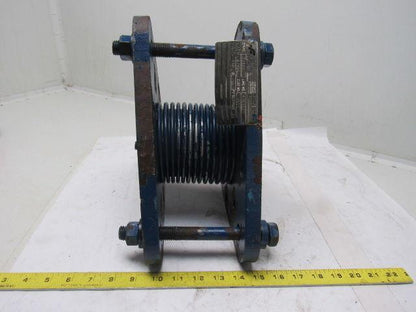 Senior Flexonics 4" x 6" Pipe Expansion Joint Stainless Steel Bellows