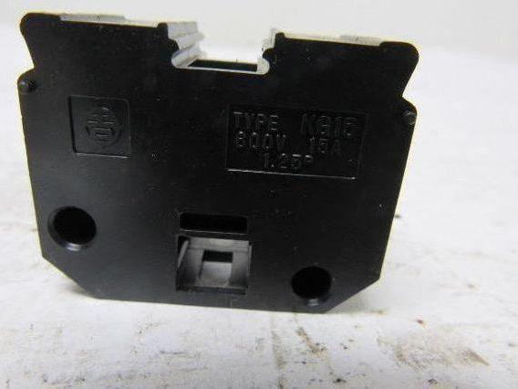 KG15 Double Pole Spade Connect Terminal Block 600V 15A MAX Lot of 200