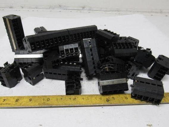 KG15 Double Pole Spade Connect Terminal Block 600V 15A MAX Lot of 200