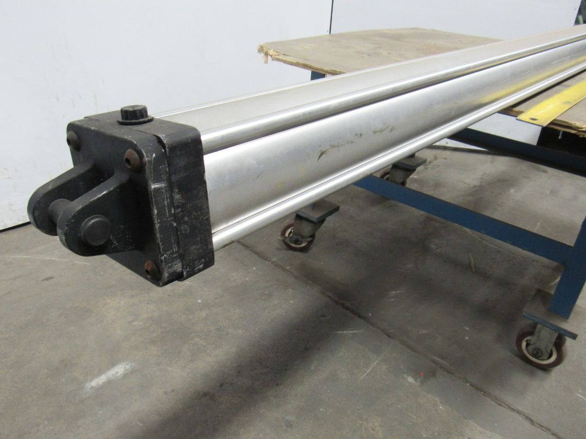Parker 04.00 BC2MAU34 93.00 Pneumatic Air Cylinder 4" Bore 93" Stroke 250 PSI