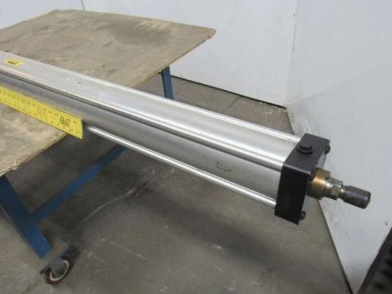 Parker 04.00 BC2MAU34 93.00 Pneumatic Air Cylinder 4" Bore 93" Stroke 250 PSI