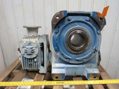 Textron Cone Drive MHVVS55802W7V2A Gear Box Speed Reducer 2250:1 Ratio