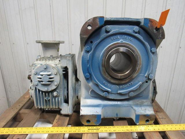 Textron Cone Drive MHVVS55802W7V2A Gear Box Speed Reducer 2250:1 Ratio