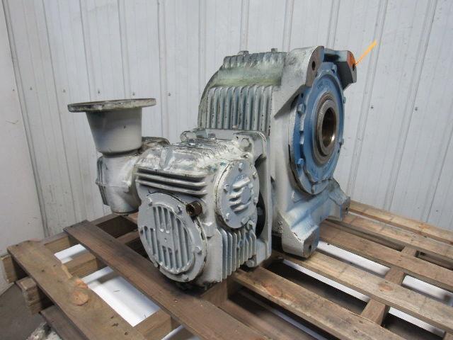 Textron Cone Drive MHVVS55802W7V2A Gear Box Speed Reducer 2250:1 Ratio