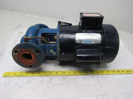 Leeson A6C17FC80E 1/4Hp 1725RPM 115/230V 1-1/2" Flange Centrifugal Pump