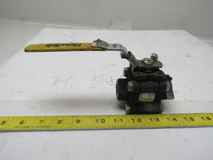 Flow-Tek Triad 1/2" Socket Weld Ball Valve 2200 WOG