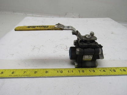 Flow-Tek Triad 1/2" Socket Weld Ball Valve 2200 WOG