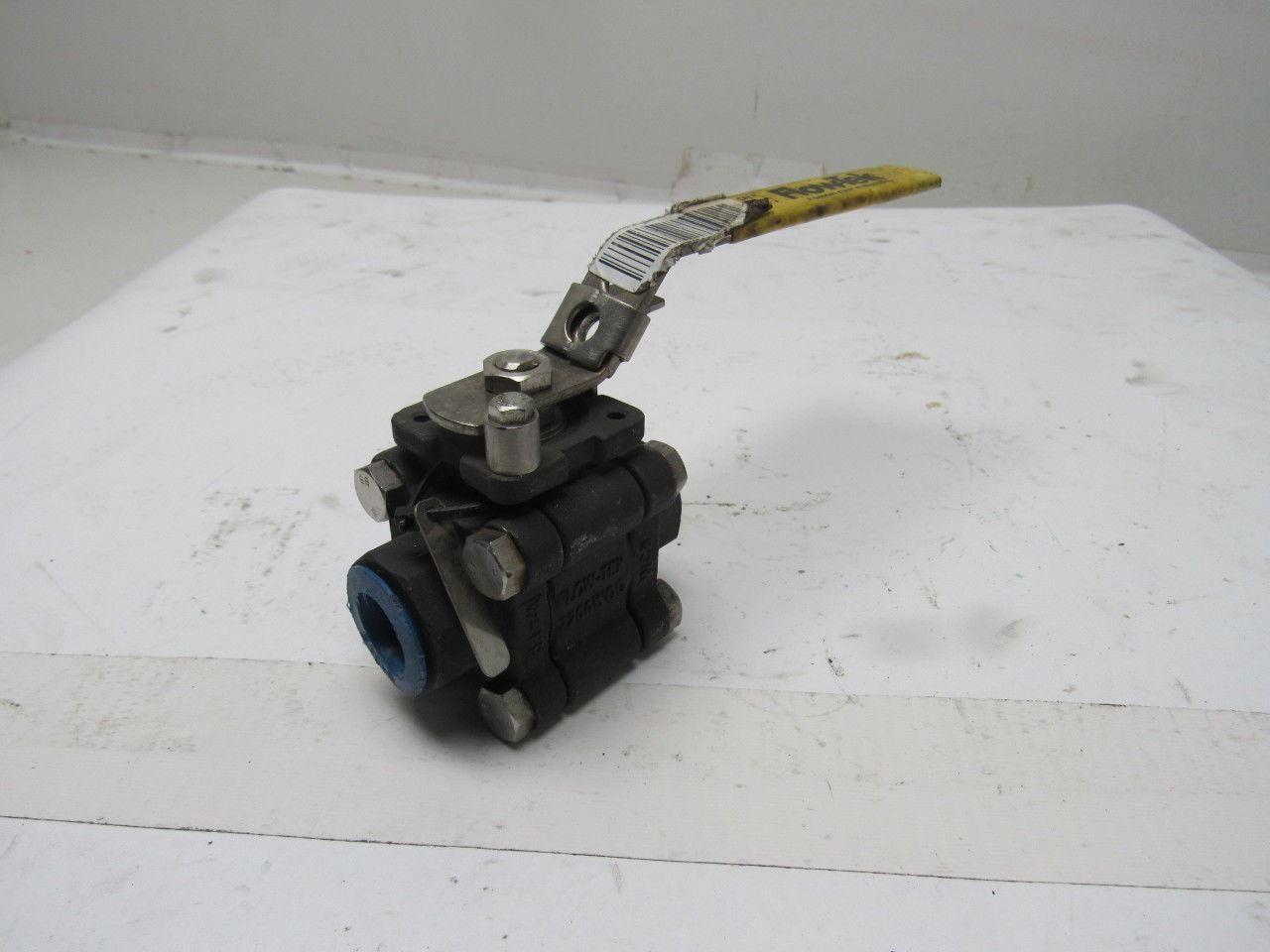 Flow-Tek Triad 1/2" Socket Weld Ball Valve 2200 WOG