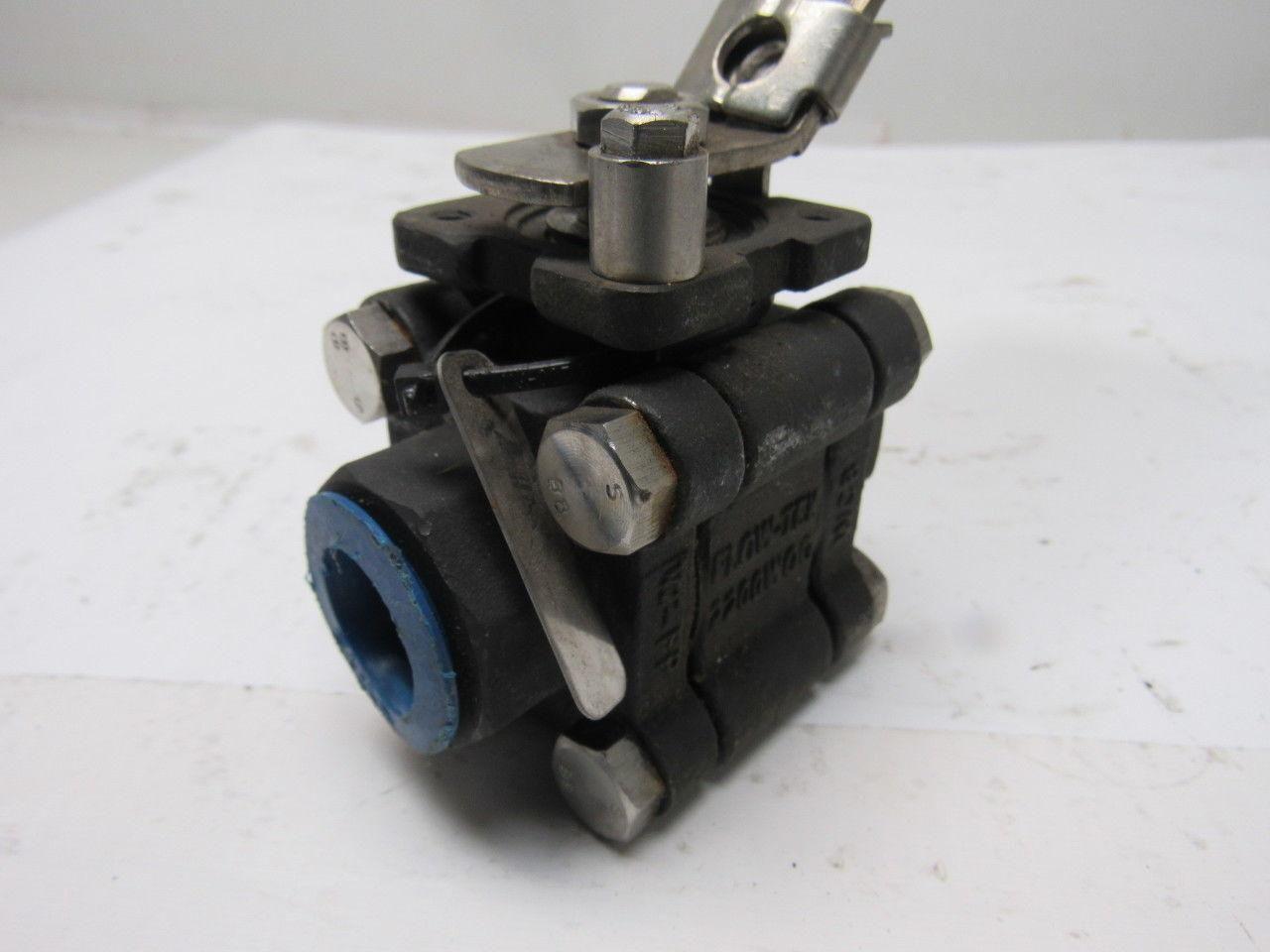 Flow-Tek Triad 1/2" Socket Weld Ball Valve 2200 WOG