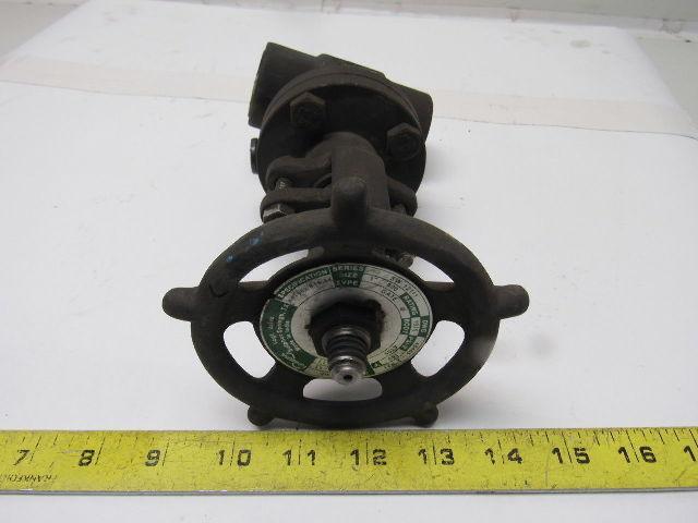 Flowserve SW12111 40405-2 R21 1" Socket Weld 800# Gate Valve