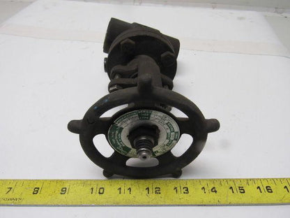Flowserve SW12111 40405-2 R21 1" Socket Weld 800# Gate Valve