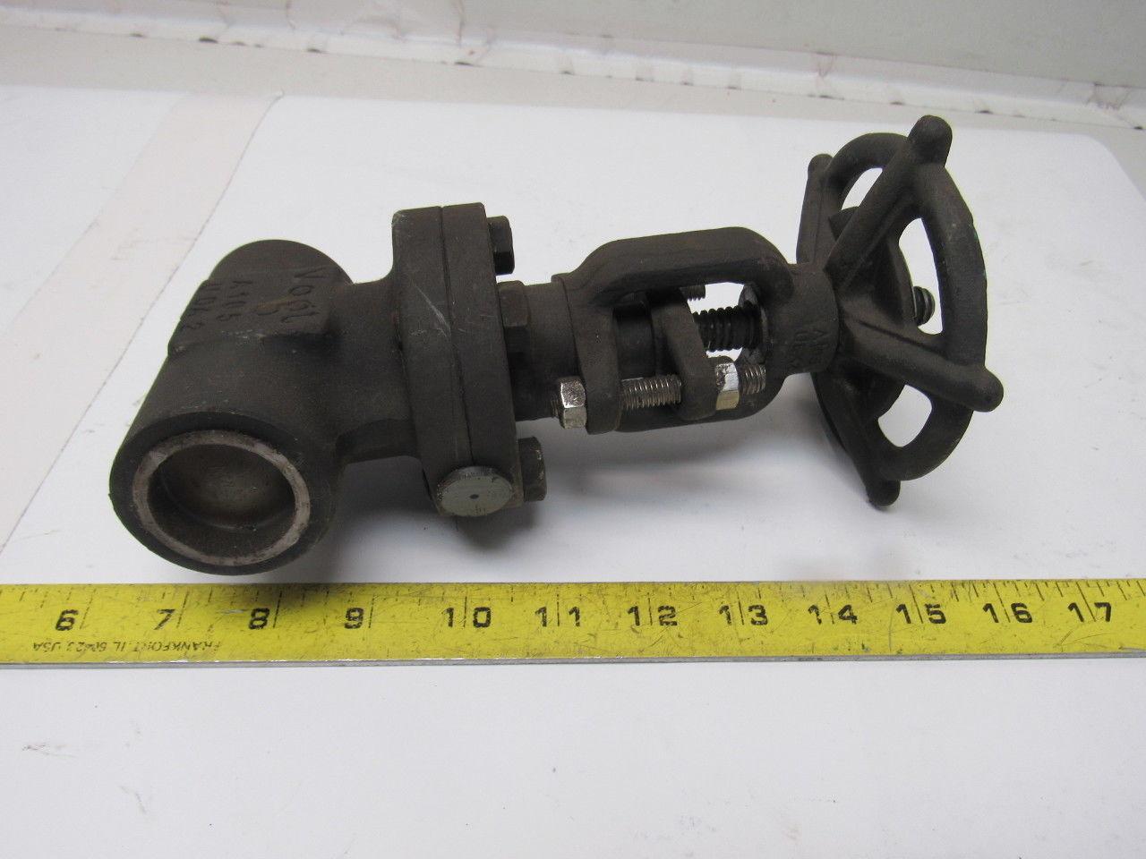 Flowserve SW12111 40405-2 R21 1" Socket Weld 800# Gate Valve