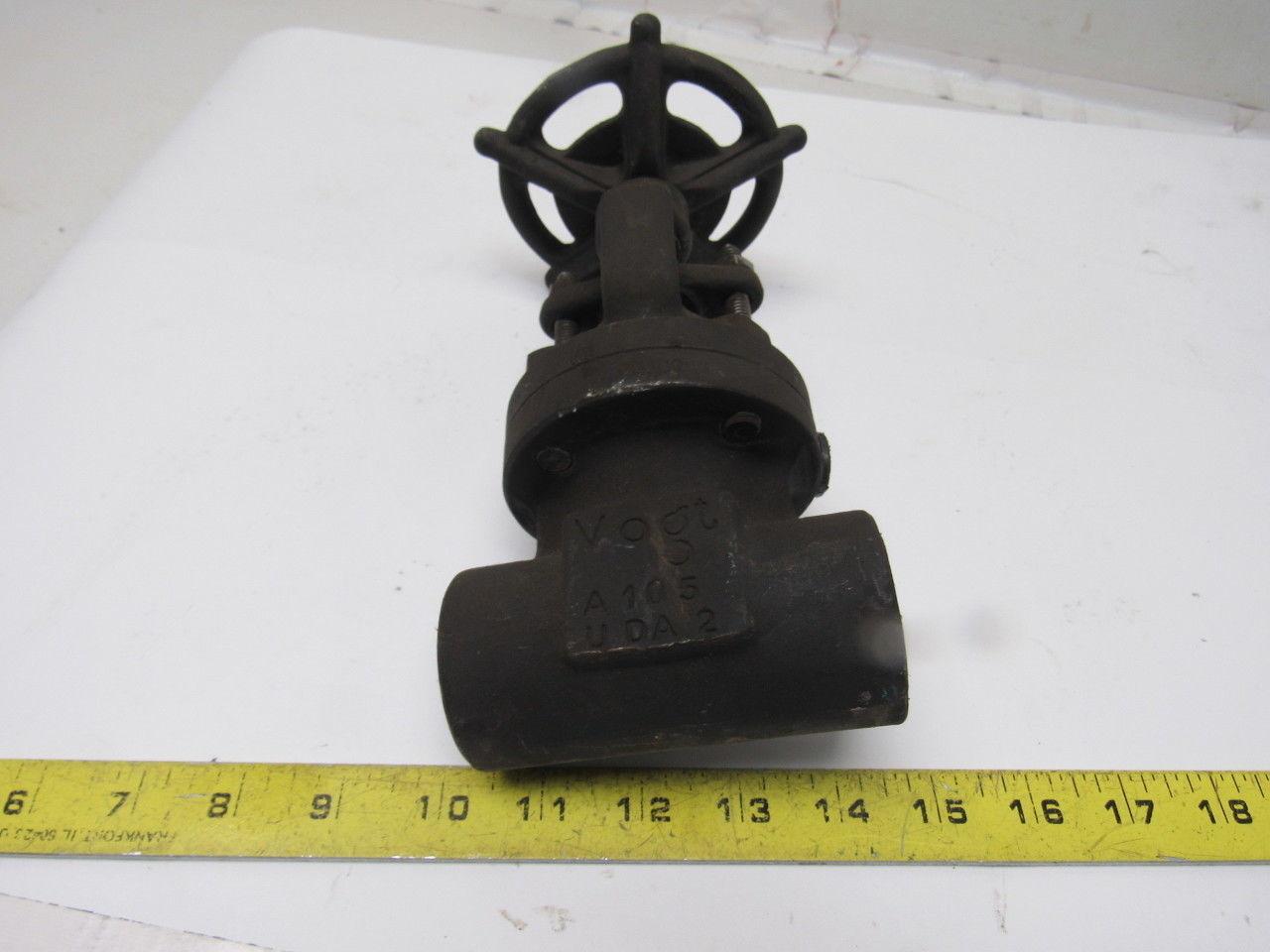 Flowserve SW12111 40405-2 R21 1" Socket Weld 800# Gate Valve