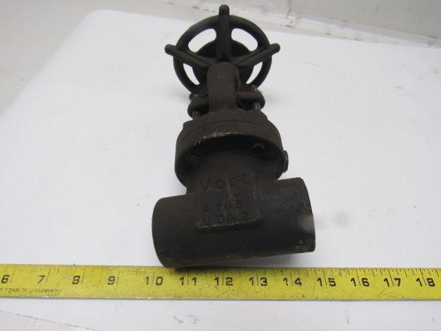 Flowserve SW12111 40405-2 R21 1" Socket Weld 800# Gate Valve