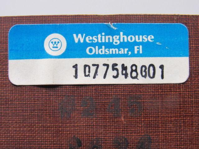 Westinghouse 1D77548G01 DC Assembly Heat Sink Accutrol 300 AF Drive