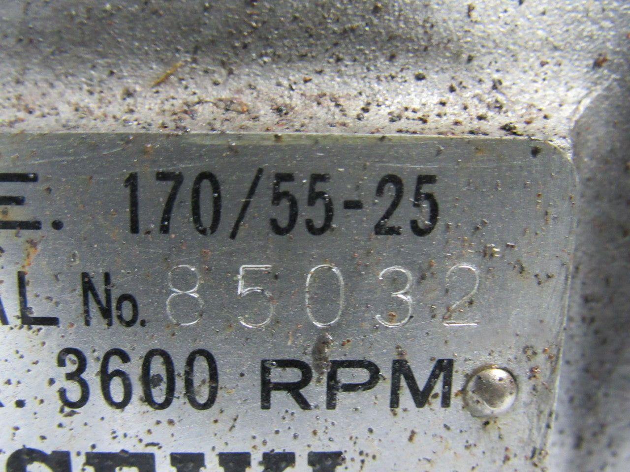 Seiki 170/55-25 3600 RPM Hydraulic Spindle Actuator CNC Lathe 26" Bar