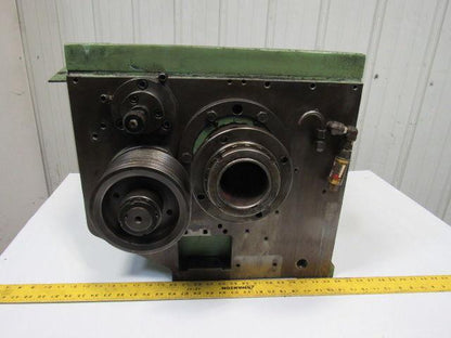 Hitachi Seiki HT25 CNC Lathe Belt Drive Gear Reducer Assembly Thru Bore