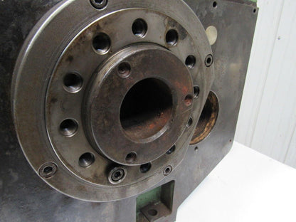 Hitachi Seiki HT25 CNC Lathe Belt Drive Gear Reducer Assembly Thru Bore