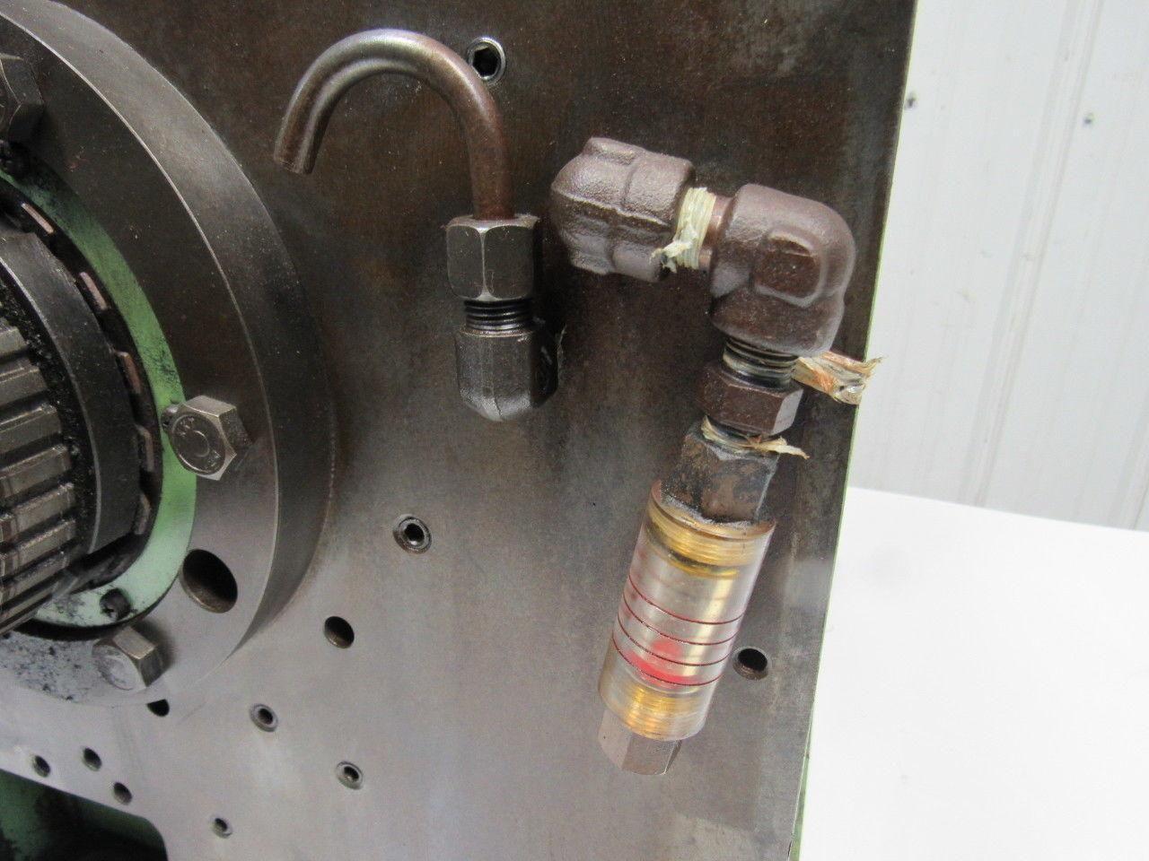 Hitachi Seiki HT25 CNC Lathe Belt Drive Gear Reducer Assembly Thru Bore