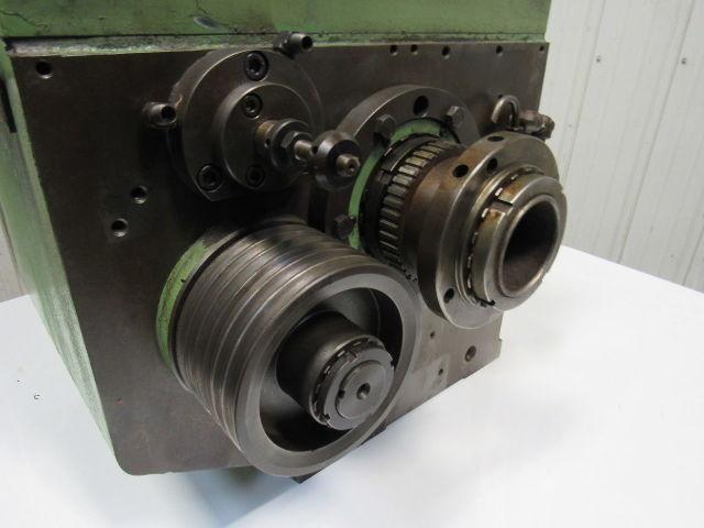 Hitachi Seiki HT25 CNC Lathe Belt Drive Gear Reducer Assembly Thru Bore