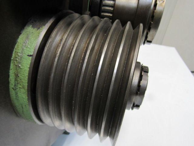 Hitachi Seiki HT25 CNC Lathe Belt Drive Gear Reducer Assembly Thru Bore