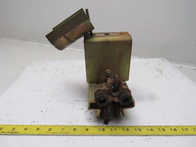 Bridge Crane C-Track Flat Cable Festoon Single Saddle Trolley 8"