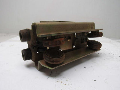 Bridge Crane C-Track Flat Cable Festoon Single Saddle Trolley 8"