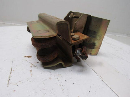 Bridge Crane C-Track Flat Cable Festoon Single Saddle Trolley 5-1/2"