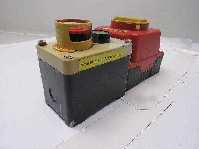 Craig & Derricott DI 253EB 600V 23kW Molded Plastic Disconnect Start E-Stop