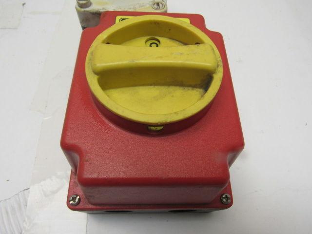 Craig & Derricott DI 253EB 600V 23kW Molded Plastic Disconnect Start E-Stop