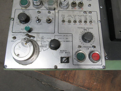 Hitachi Seiki Operator Interface Panel W/Swing Arm Removed From a HT25 CNC
