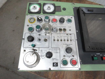 Hitachi Seiki Operator Interface Panel W/Swing Arm Removed From a HT25 CNC