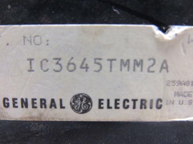 General Electric IC3645TMM2A Forklift Card From Komatsu FB 30SH-4