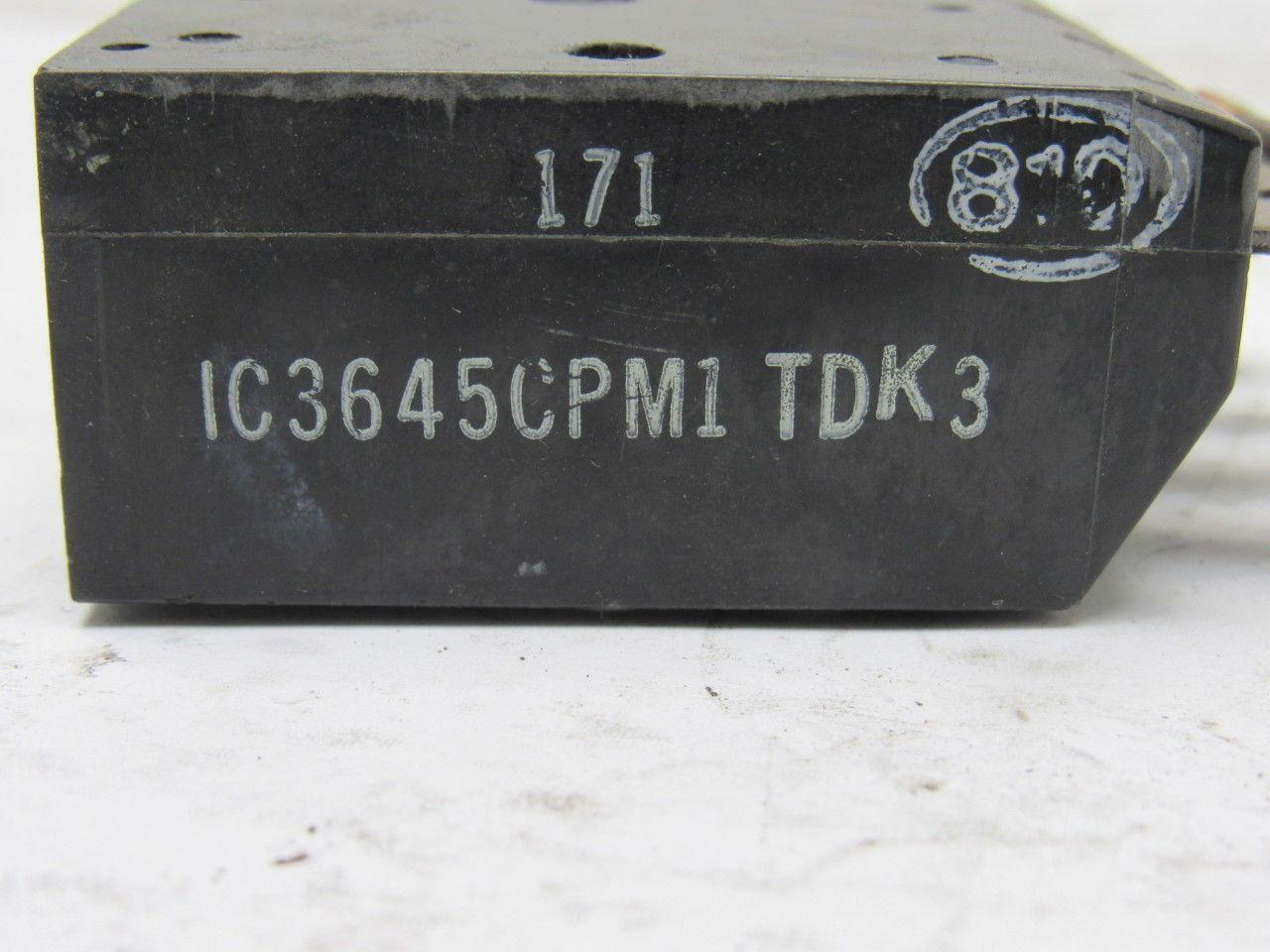 General Electric IC3645CPM1 TDK3 Coil Module For Forklift Komatsu FB 30SH-4