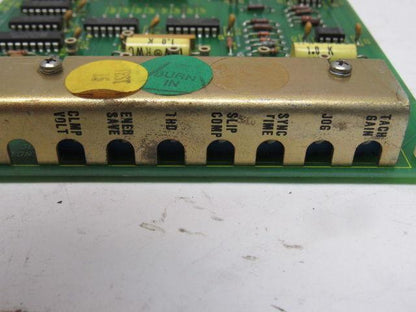 Accutrol 300 5880C24G01 Rev 8 Pot Option Board