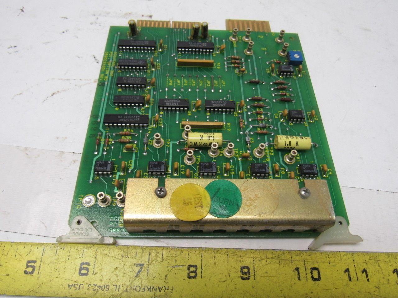 Accutrol 300 5880C24G01 Rev 8 Pot Option Board