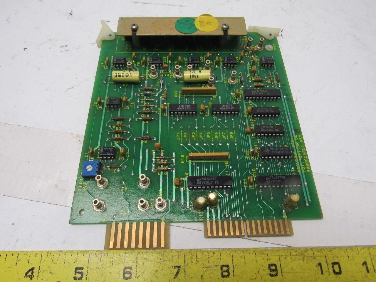 Accutrol 300 5880C24G01 Rev 8 Pot Option Board