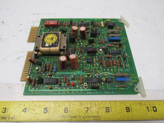 Accutrol 300 5881C054H01 Rev 4 Circuit Board Card