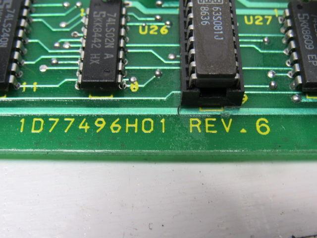 ID77496H01 5879C87G Rev 6 Processor Board