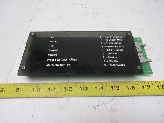 Westinghouse Accutrol 300 5880C13H01 Rev 8 LED Display Board