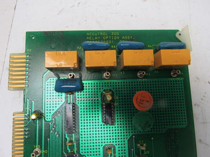 Westinghouse Accutrol 300 5880C25G01 Rev 4 Relay Option Board